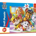 puzzle 30 piese PAW PATROL mereu la timp Trefl