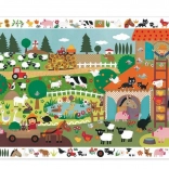 Puzzle de observație Fermă 35 piese