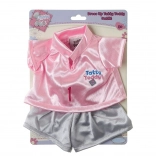 Ursuleț de pluș TATTY TEDDY cu tricou și șorturi