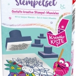 SCHMIDT Set de ștampile Mandala în cutie de tablă