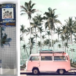 Pictură cu diamante Autobuz roz 30x40 cm