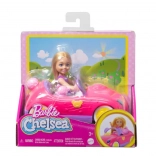 Chelsea și decapotabila ursuleț - Barbie