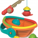 Clementoni Baby pescuit colorat Play for Future – bărcuță magnetică pentru baie
