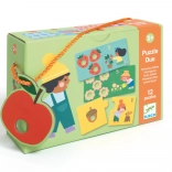 Djeco duo puzzle primele numere