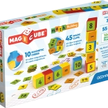 Geomag Magicube set de construcție matematică 55 de piese