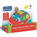 mașinuță cu sortare de forme și culori