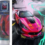 Pictură cu diamante Sportiv roz 30 × 40 cm