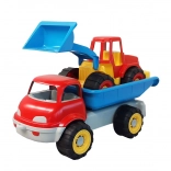 Camion Androni cu încărcător Matteuz