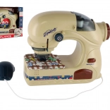 Mașină de cusut pentru copii cu lumină pe baterii 20 cm