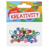 Mărgele colorate cu șnur