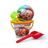 Set pentru nisip Dino Tatra cu minge