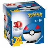 Ravensburger puzzle 3D Pokémon Great Ball – 54 piese