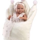 Llorens NEW BORN fetiță păpușă realistă cu corp din vinil