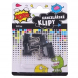 Clips de birou 15 mm, 10 buc