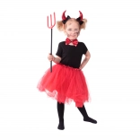 Costum pentru copii diavoliță cu fustă tutu
