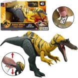 Figurină dinozaur Ceratosuchops Jurassic World cu răget sălbatic și părți mobile