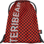 Săculeț pentru încălțăminte TERIBEAR roșu
