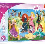 Puzzle Trefl Prințese Disney 100 piese