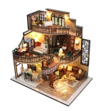 Mini căsuță Pavilionul viselor – kit de construcție cu iluminare LED 2KIDS TOYS