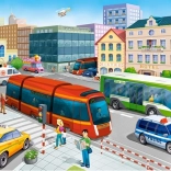 Puzzle pentru copii 120 piese City Square
