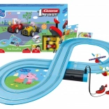 pistă auto carrera first Peppa Pig 2,4 m