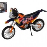 Model metalic motocicletă BBURAGO RED BULL KTM Rally Dakar 2019, 1:18