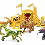 Primal Clash! Set de dinozauri luptători 17 cm