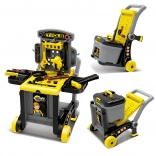 Atelier pliabil pentru copii 3-în-1 cu unelte