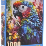 Puzzle cu 1000 de piese – papagal ara (70 × 50 cm)