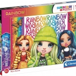 Puzzle Brilant Rainbow High: Poppy, Jade și Skyler 104 piese