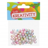 Mărgele perlate colorate 20 g