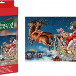 Pictură cu diamante Santa 30x40cm