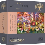 Puzzle de lemn Lumea Magică 501 piese
