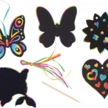 Goki imagini răzuibile curcubeu de agățat – mix de motive