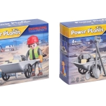 Figurina Muncitor cu Roabă