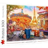 Puzzle 500 piese – Vacanță la Paris TREFL