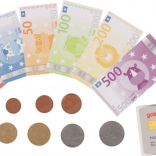 Bani pentru copii cu card de credit Euro cu animale