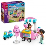 Lego Friends chioșc cu vată de zahăr și scuter