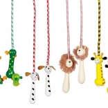 GOKI coardă de sărit pentru copii dalmațian 240 cm