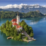 Puzzle Lacul Bled 500 de piese