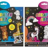 MOXY autocolante zgâriabile Lumea Curcubeu