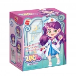 QMAN UNA Series dulap garderobă – doctoriță set de construit pentru copii