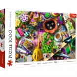Puzzle 1000 piese – Curățenie în grădină TREFL