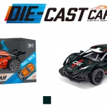 Mașinuță Noble pentru copii 3+ cu caroserie metalică și mecanism pull-back