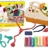 Set creativ modelină Căţel veterinar