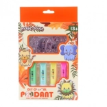 Set creativ – realizarea și pictarea brelocurilor cu animale