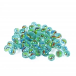 Bile de sticlă cu modele curcubeu