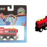 Maxim locomotivă cu abur – roșie