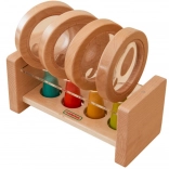 Lupă din lemn cu suport