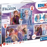Set de jocuri Frozen 4în1 CLEMENTONI